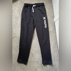 Hurley Kids Black Jogger Pants - Size Small